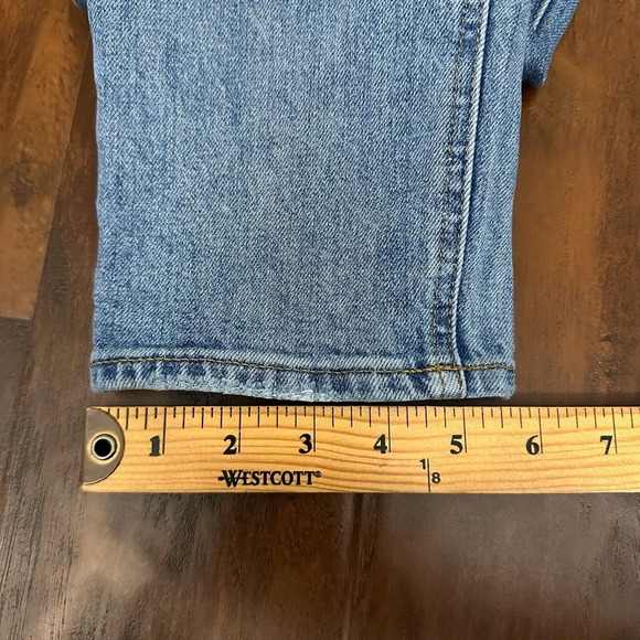 ARITZIA DENIM FORUM The Yoko High Rise Slim Jeans Picture This Bleu - Picture 14 of 14